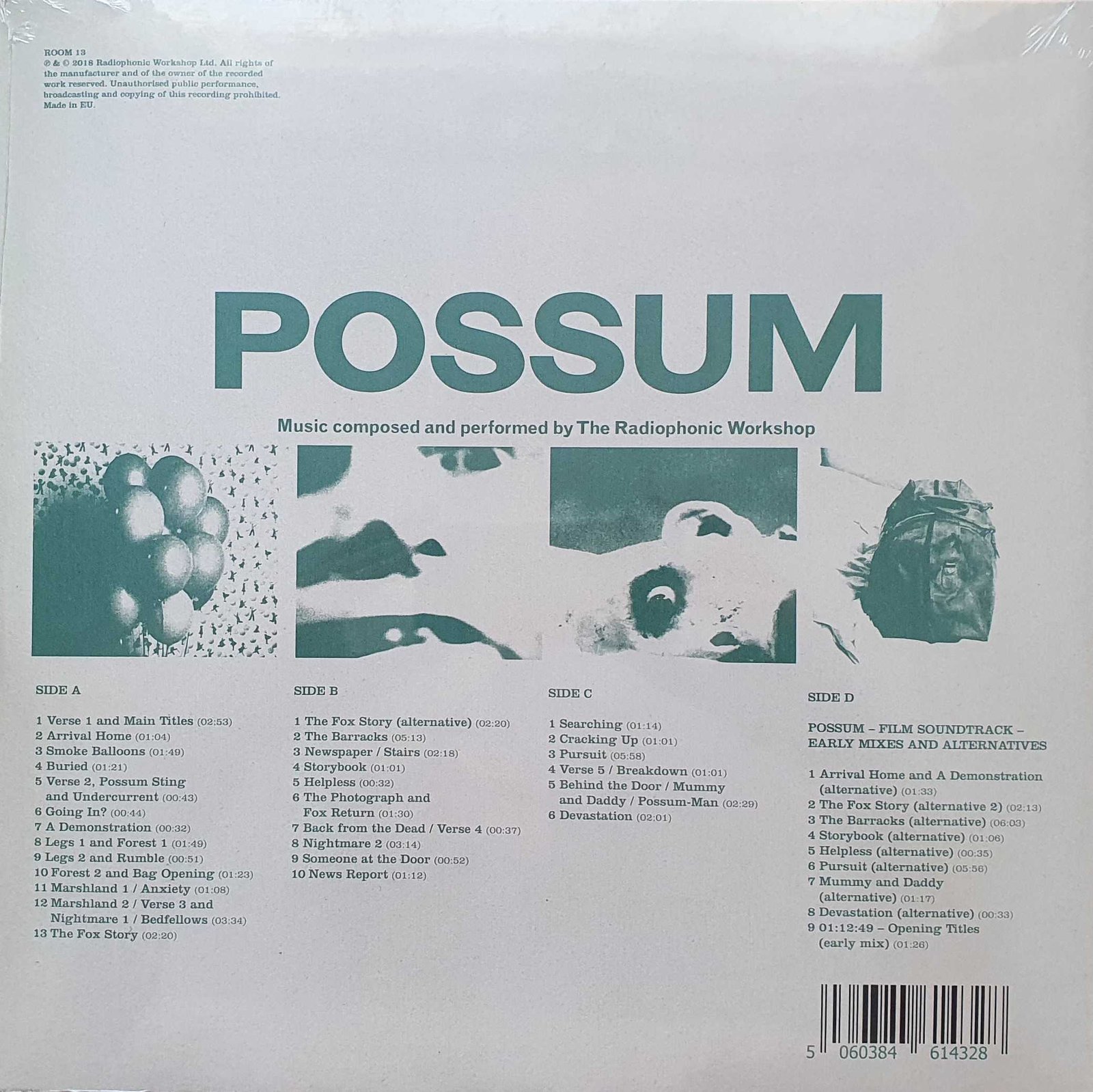 Back cover of RWSLP 003